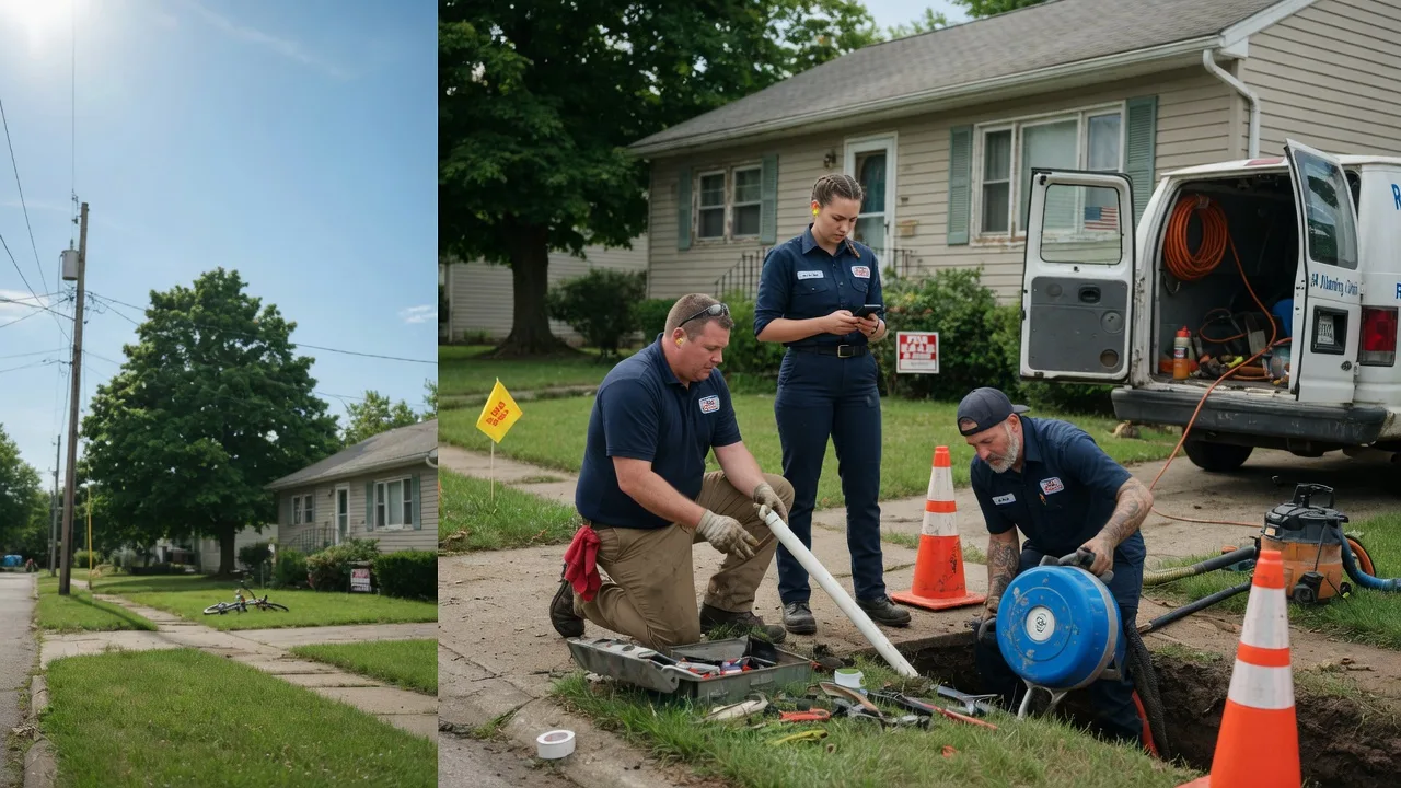 Sewer Line Repair in Villa Ridge, IL near me
